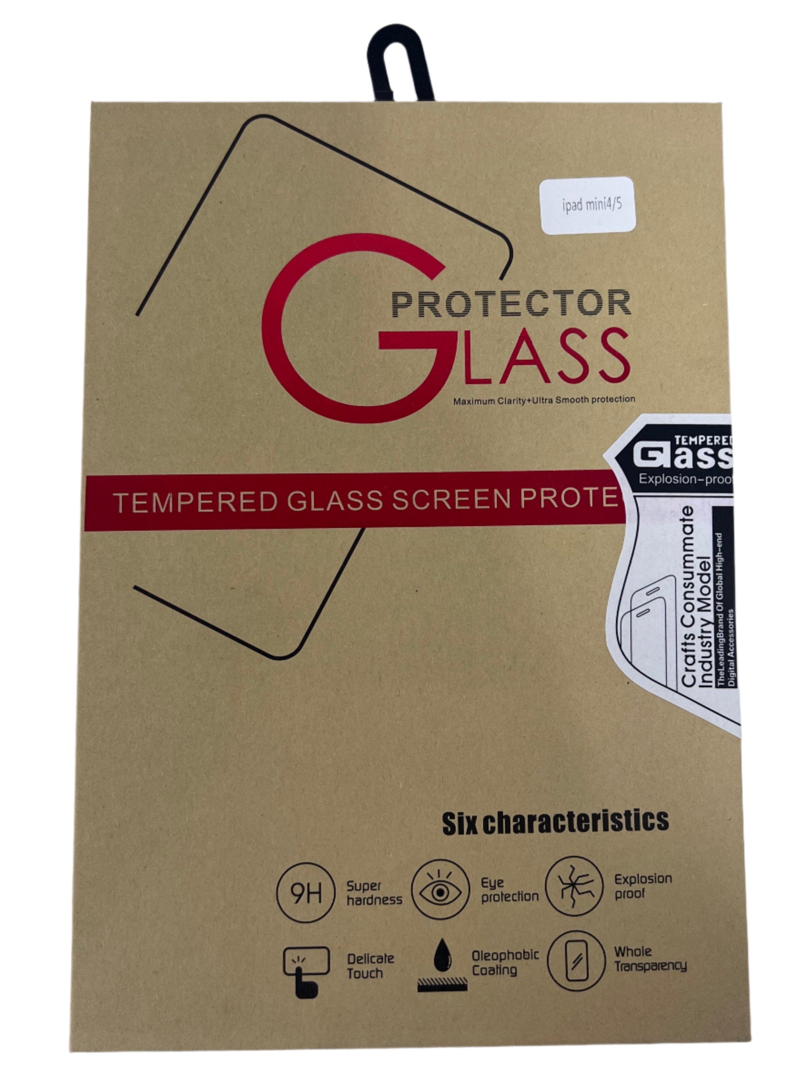 2 Pack - for Apple iPad Mini (4th / 5th Gen) 9H Tempered Glass Screen Protector 2 Pack - for Apple iPad Mini (4th / 5th Gen) 9H Tempered Glass Screen Protector